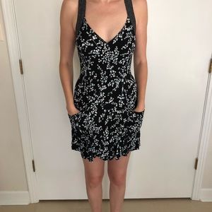 Floral print dress